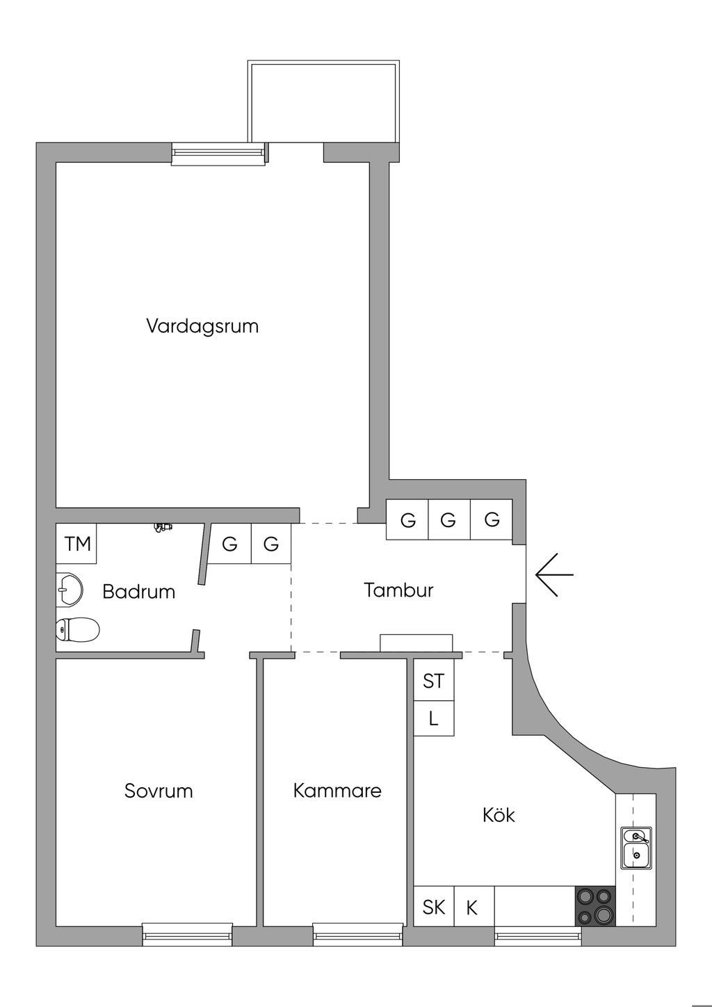 Planlösning