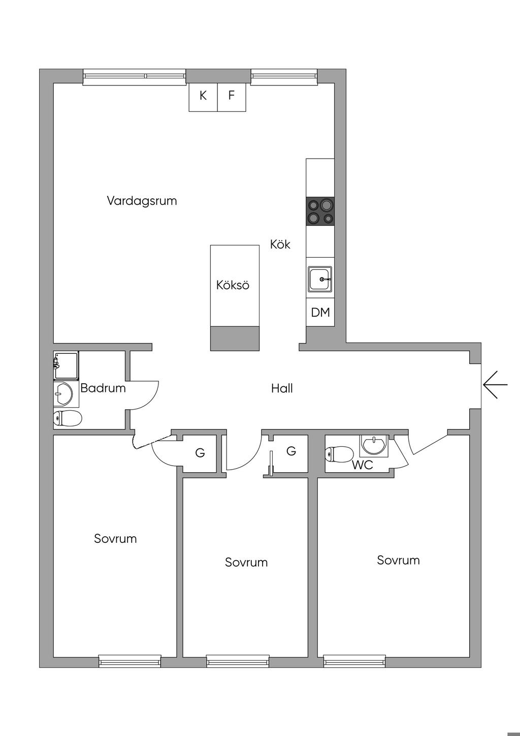Planlösning