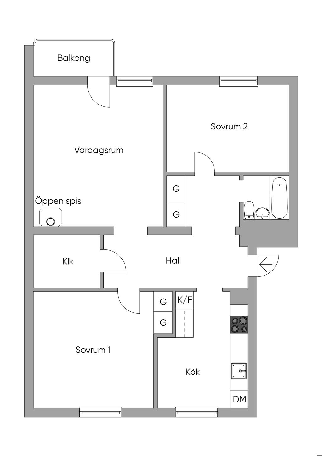 Planlösning