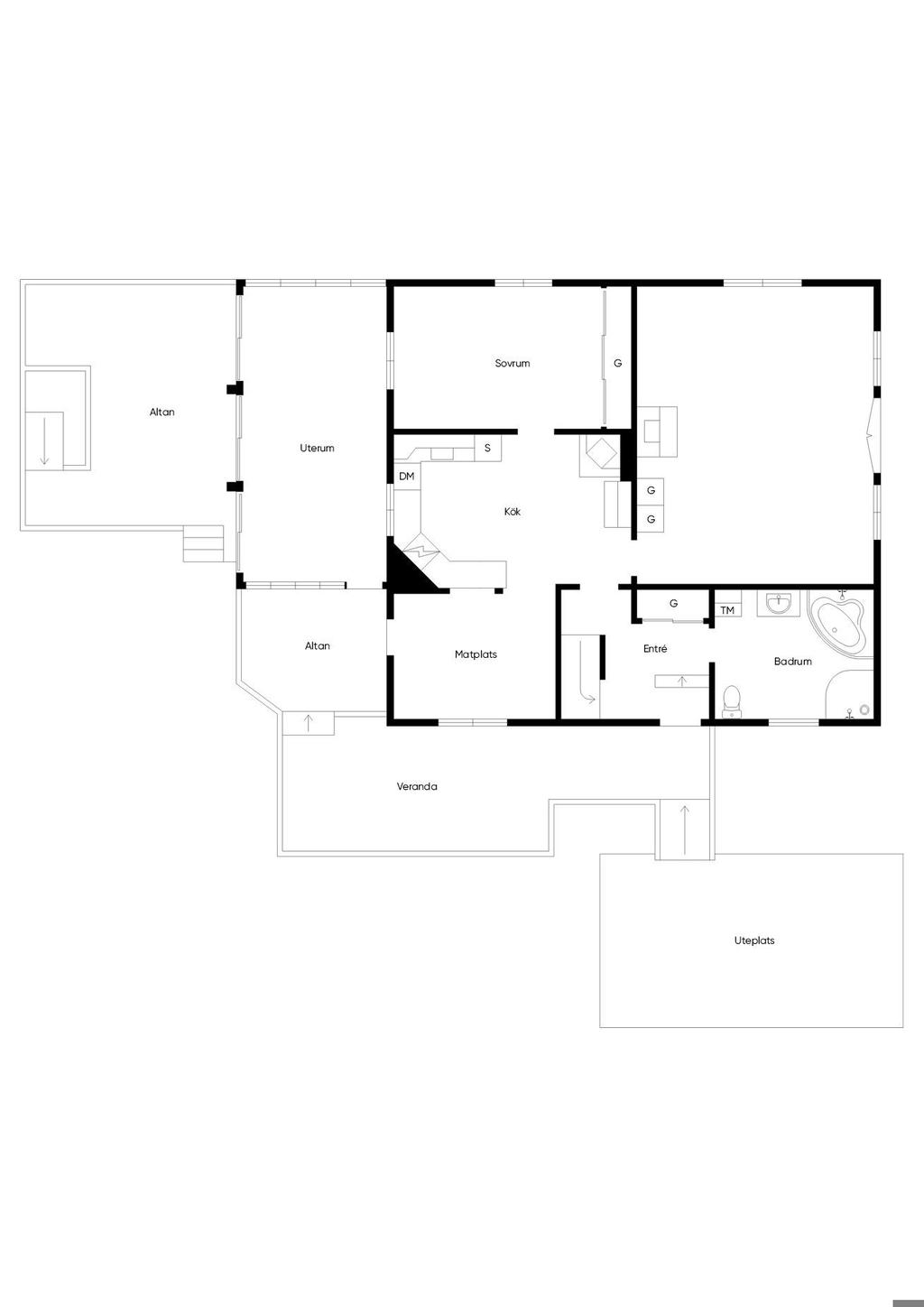 Planlösning - Entréplan