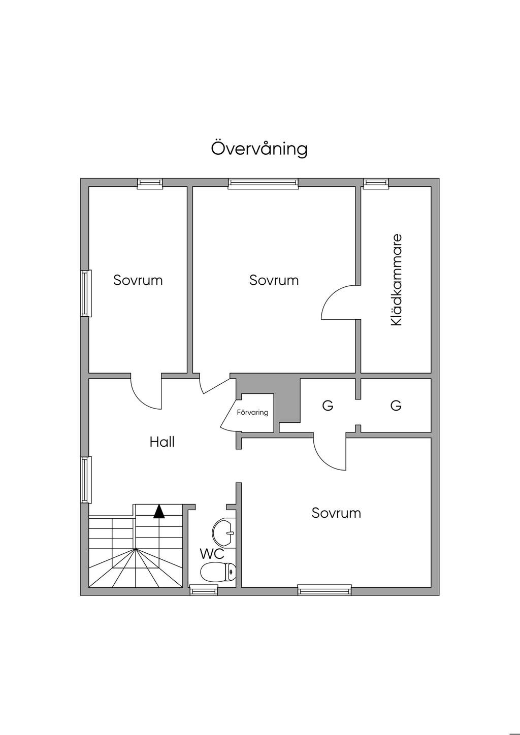 Övervåning