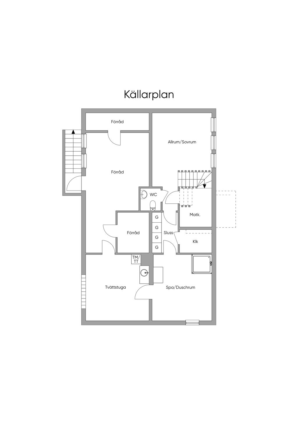 Källarplan