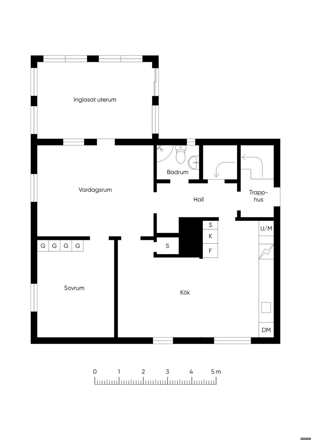 Planlösning entréplan