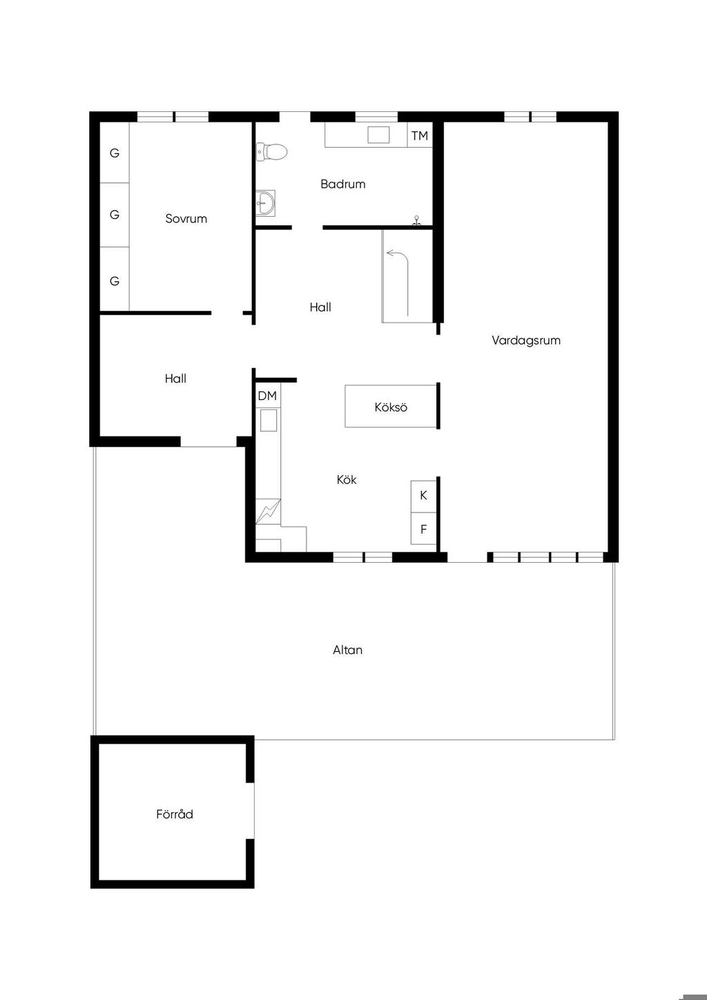 Entréplan(orginal planlösning)