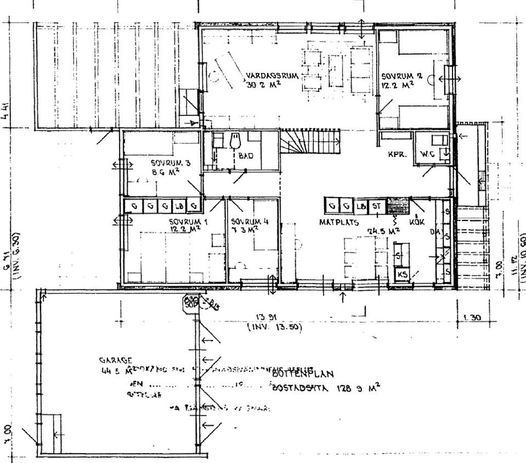 Entréplan planlösning