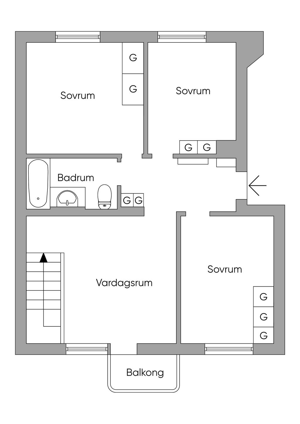 Övre plan