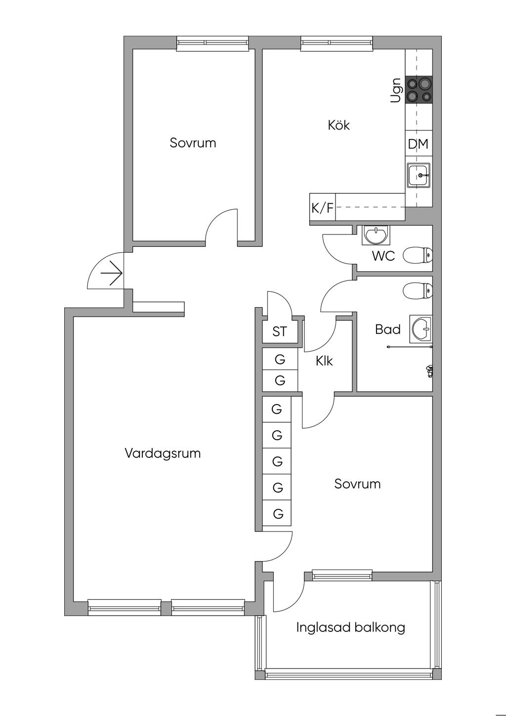 Planlösning