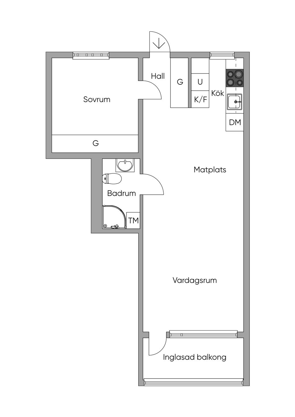 Planlösning 