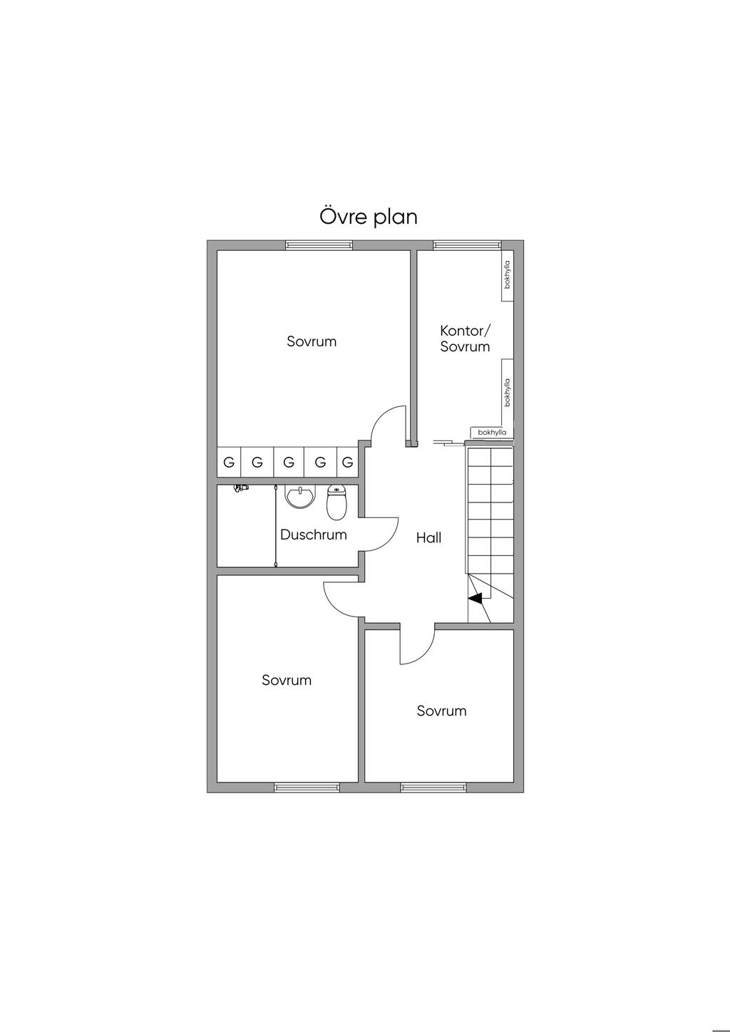 Övre plan