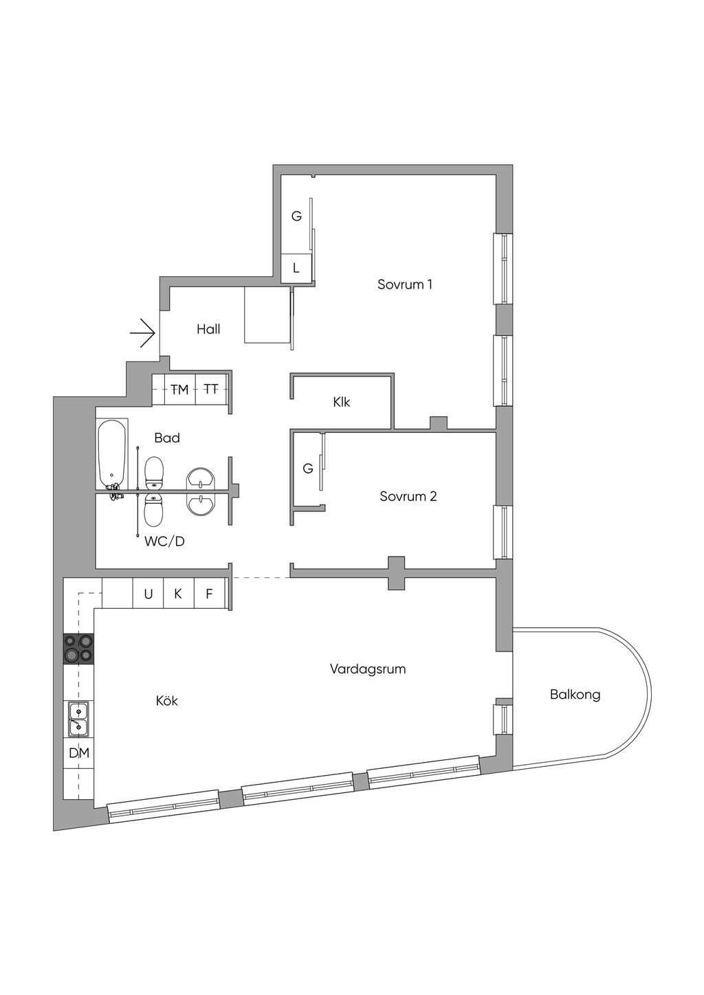 Planlösning
