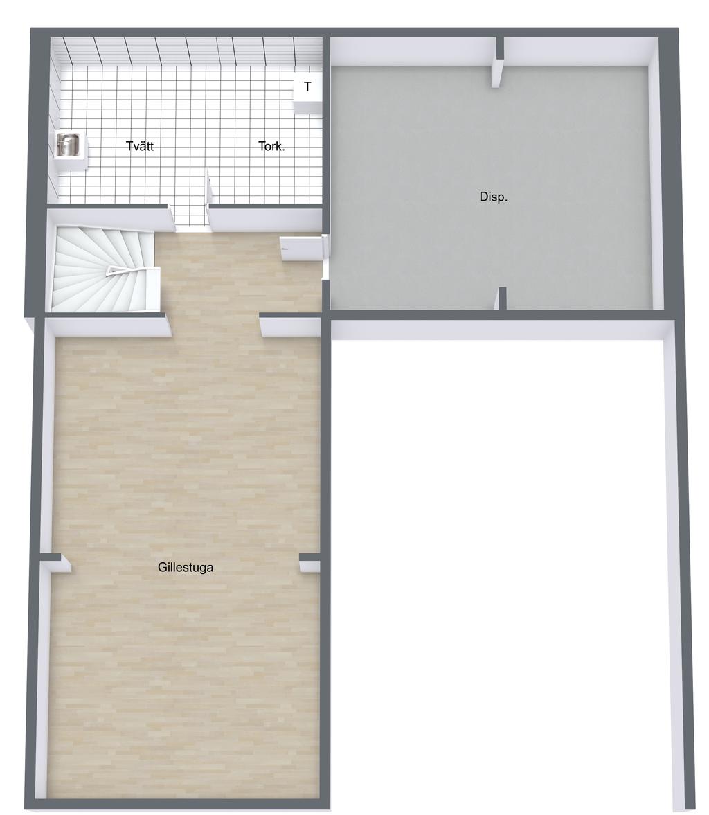 Källarplan.