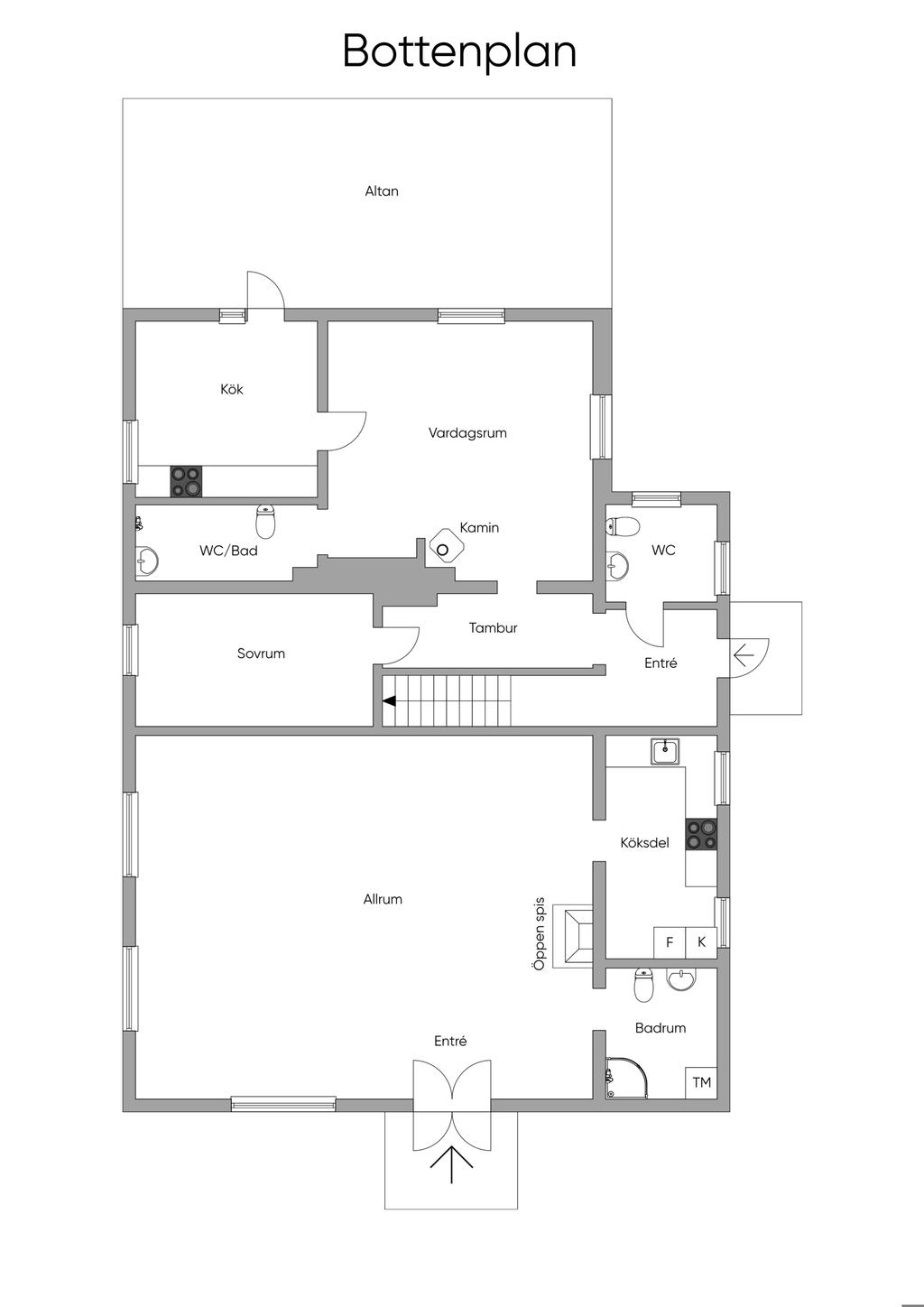 Planritning hus 2