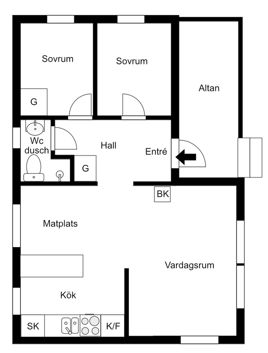 Planlösning