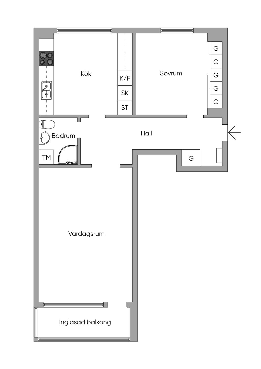 Planlösning
