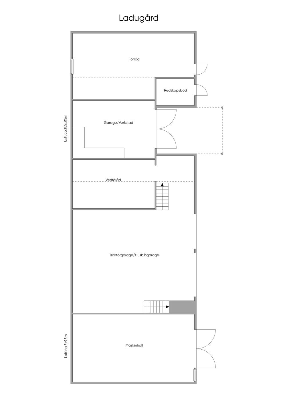 LADUGÅRD/GARAGE