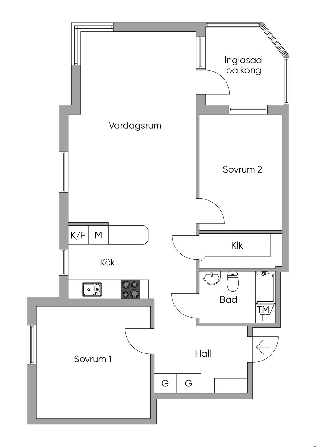 Planskiss 2D