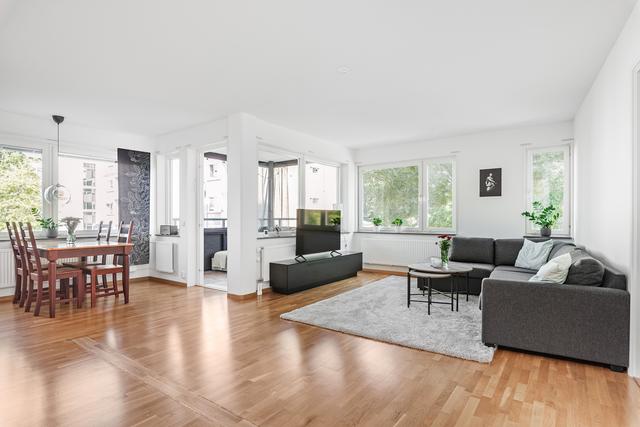 Ljus och öppen planlösning
