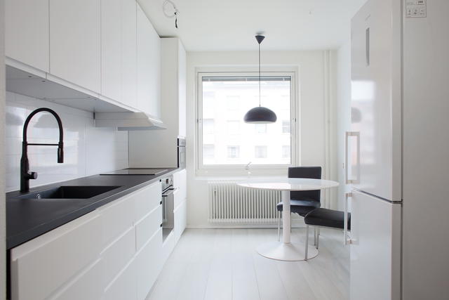 Renoverat ljust kök 2023