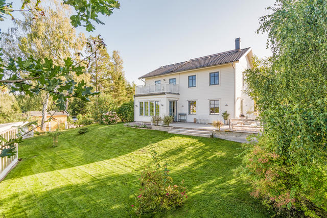 Vy mot huset