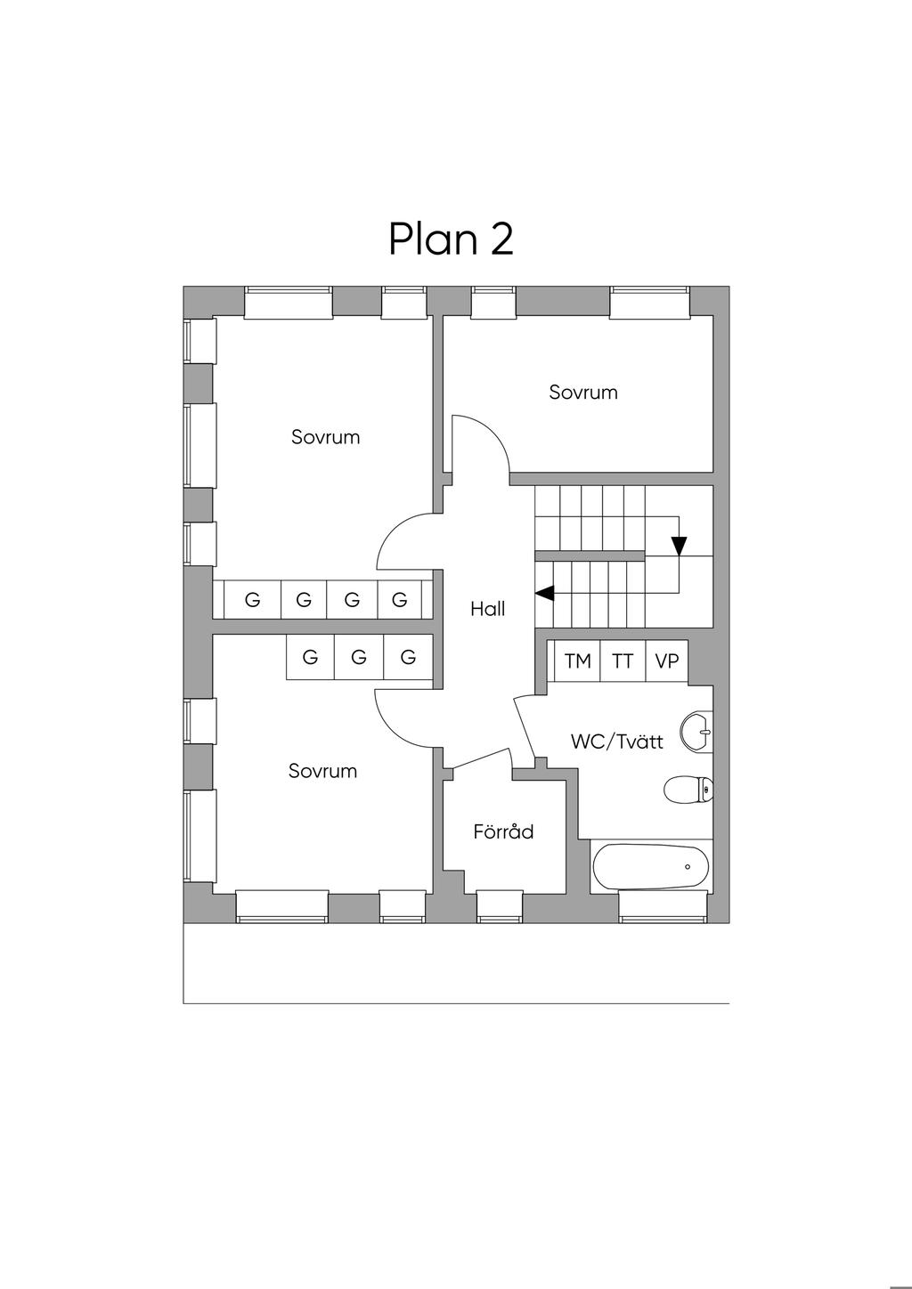 Mellanplan - Plan 2