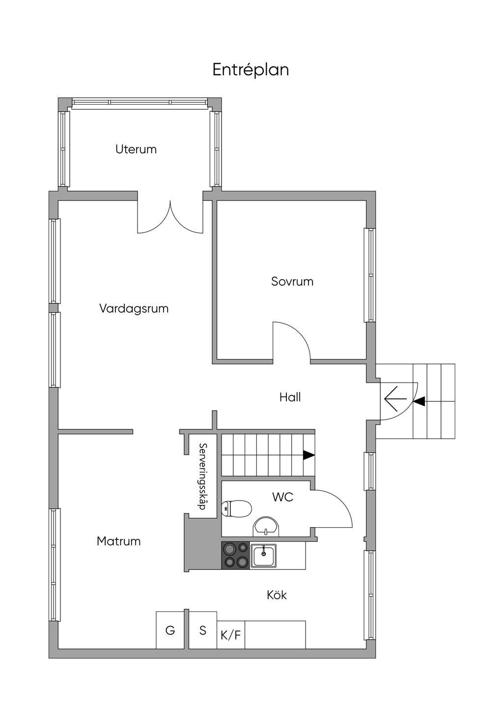 Övre plan