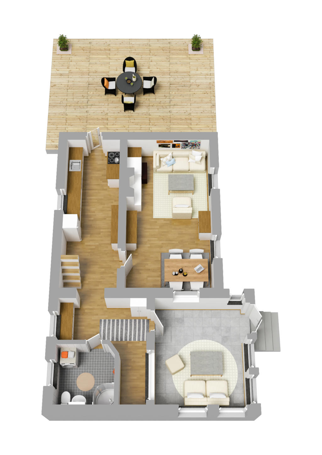 Planlösning 3D