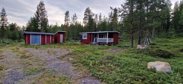 Jukkasjärvi 31:5, enskilt och lugnt beläget fritidshus