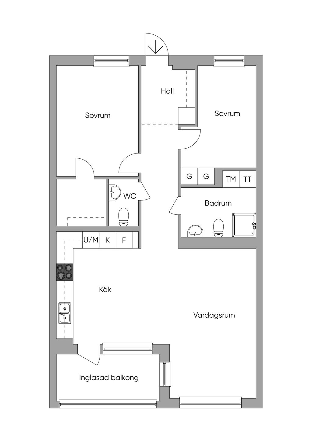 Planlösning