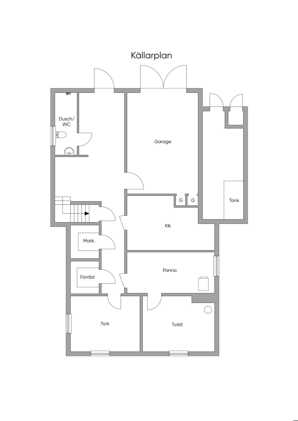 Källarplan