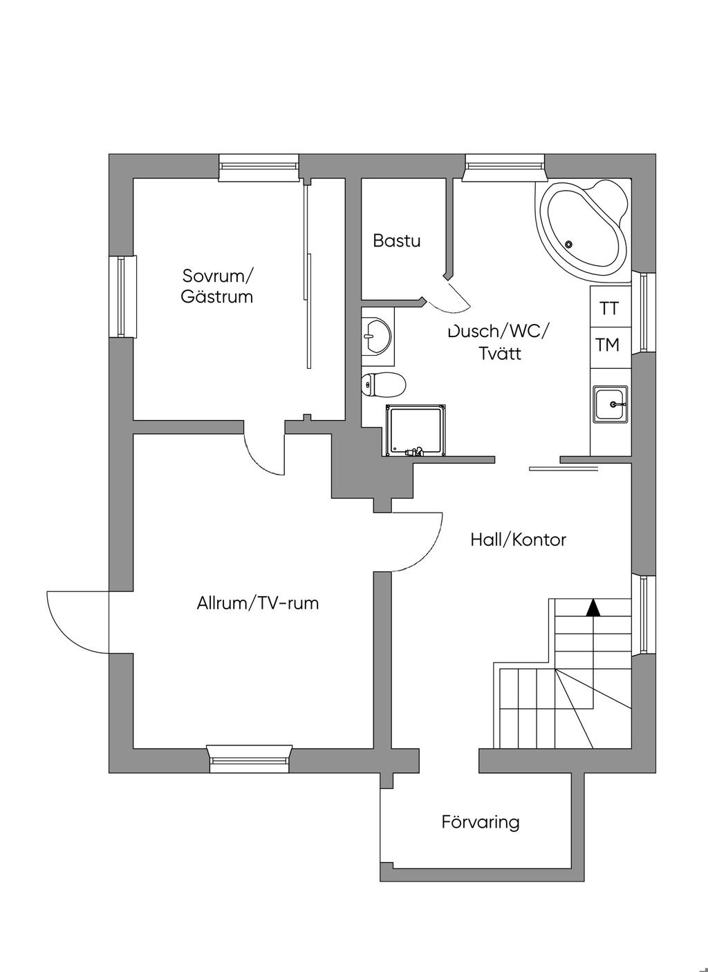 Källarplan
