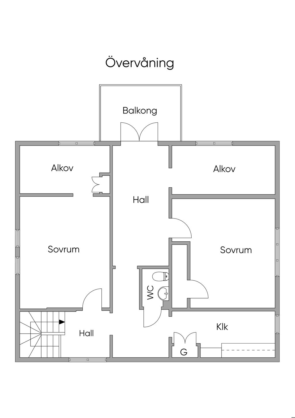Övervåning