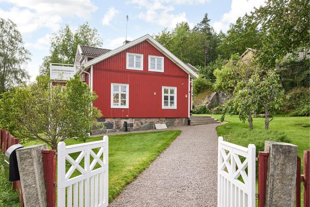 Vacker entré till huset