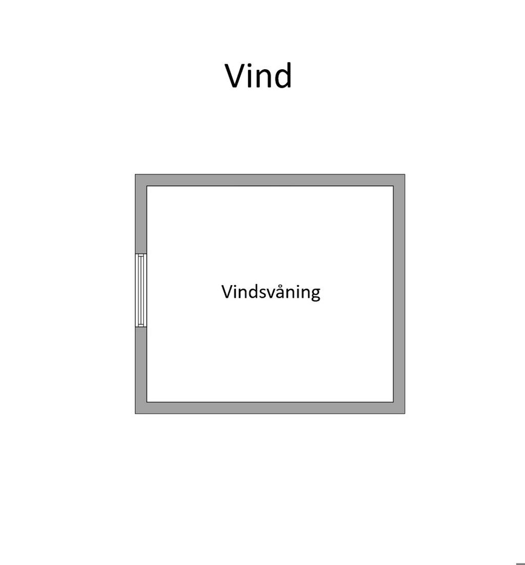 Möjlighet finns att inreda detta till ett ytterligare sovrum.
Notera-att det krävs bygglov för upptagande av nytt fönster.