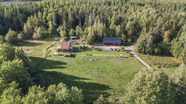 Trevlig gårdsbild