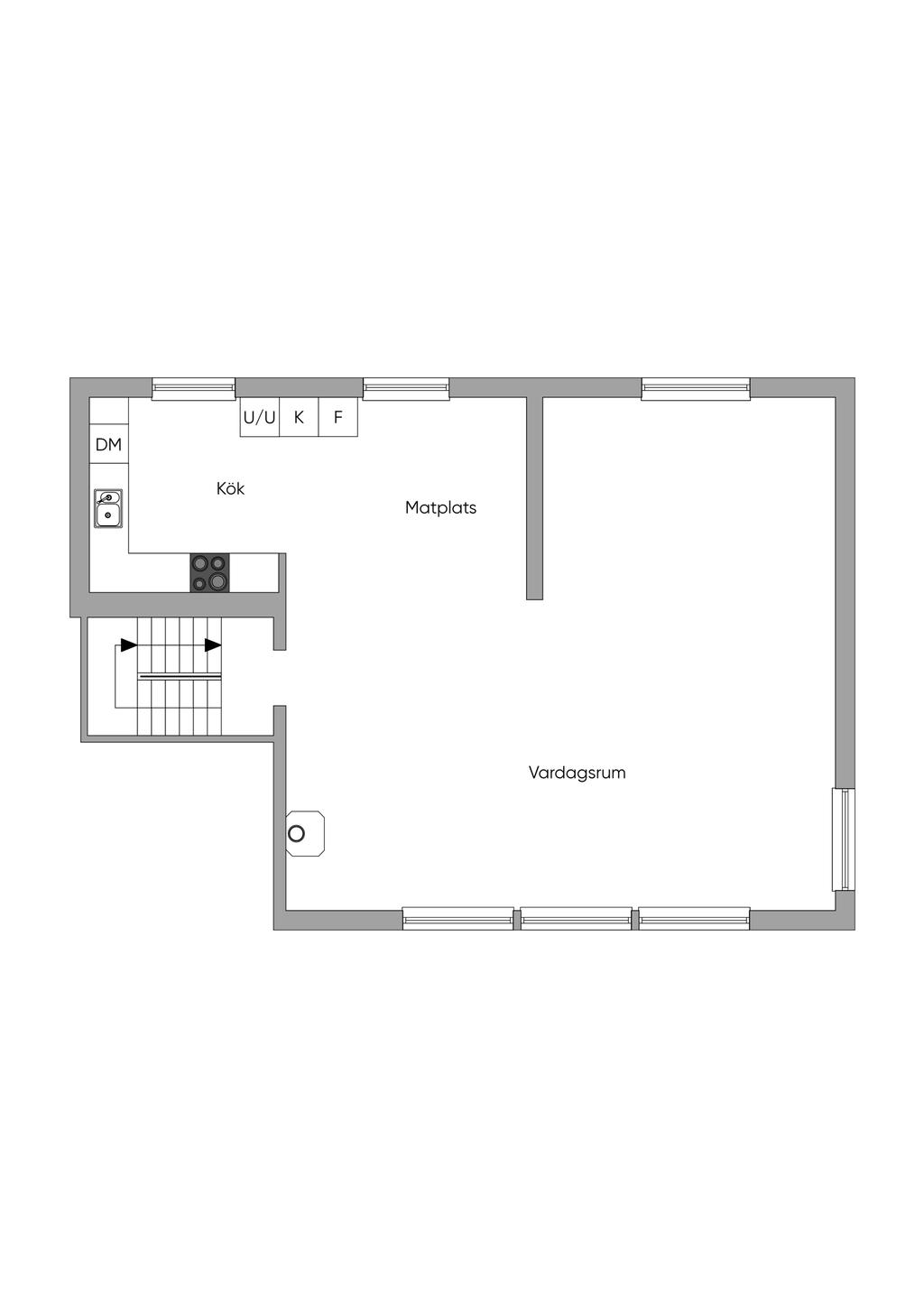Planlösning våning 2