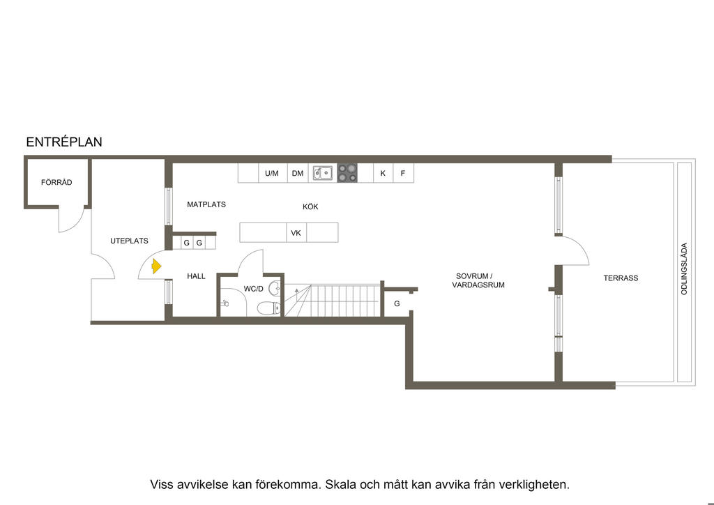 Planlösning Entréplan