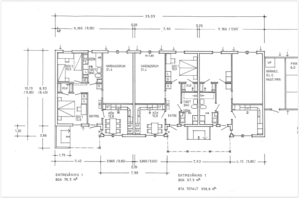 Planskiss bottenplan