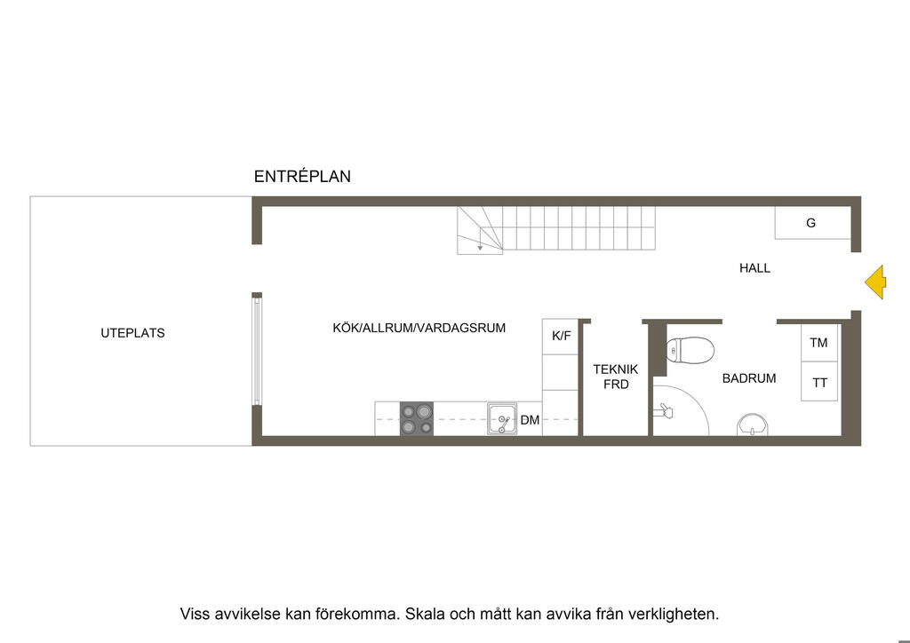 Planlösning entréplan
