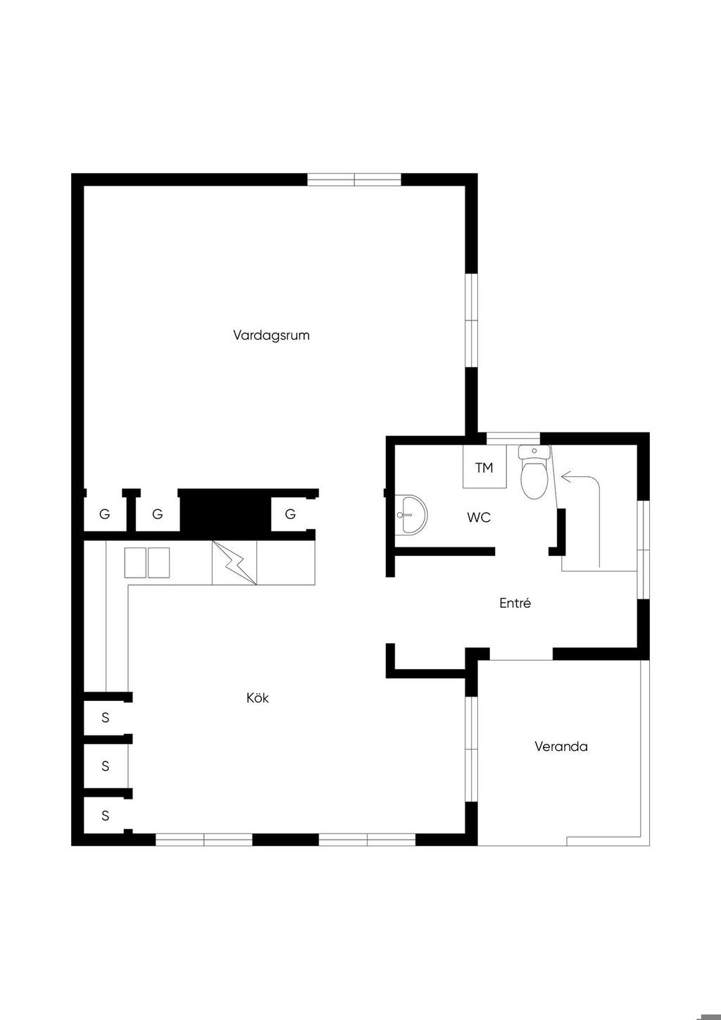 Planlösning - Entréplan