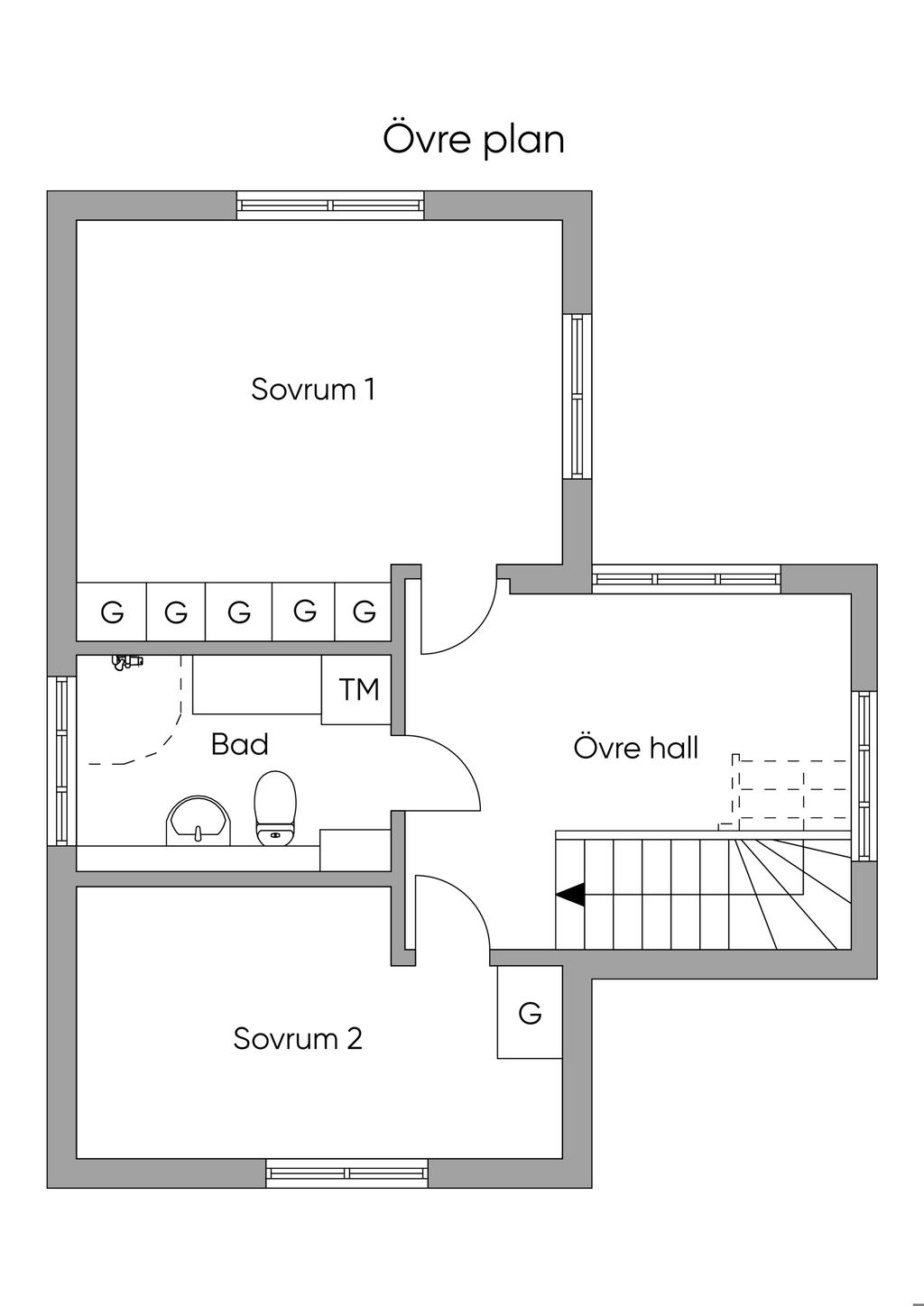 Övre plan