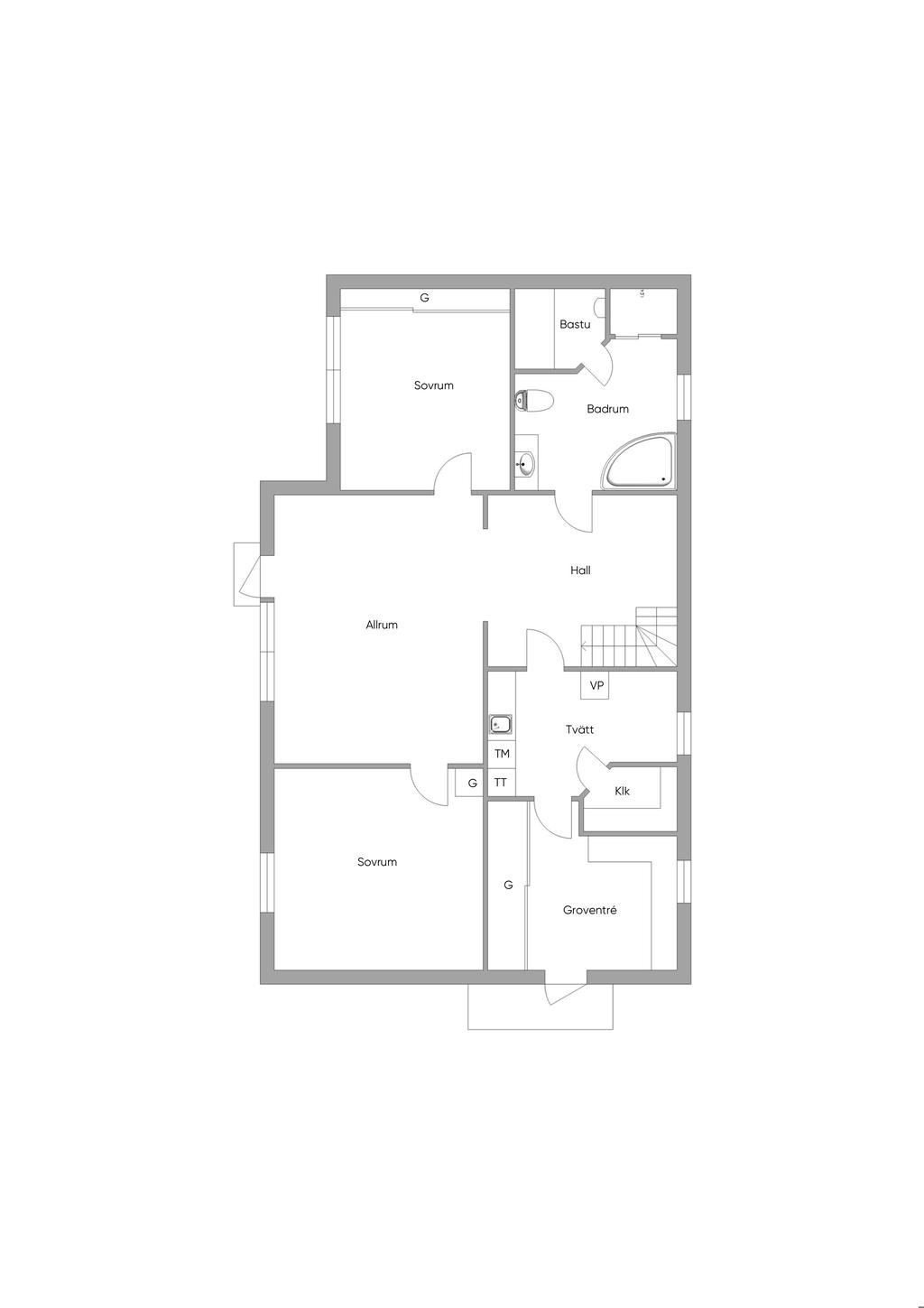 Souterrängplan