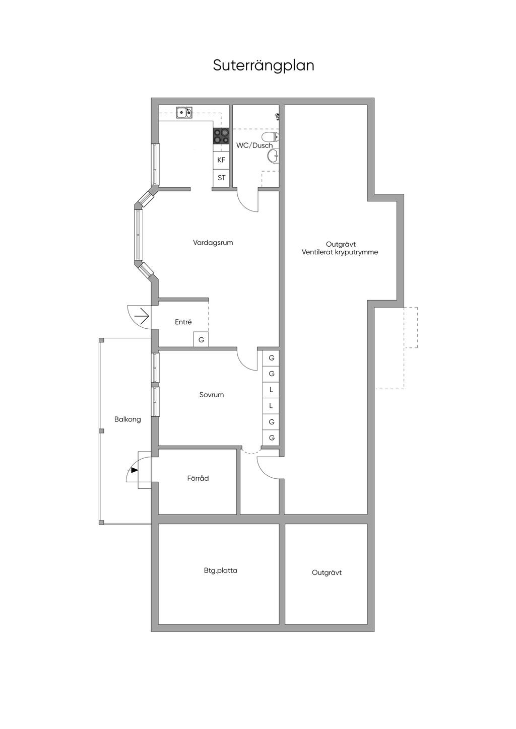 Suterrängplan