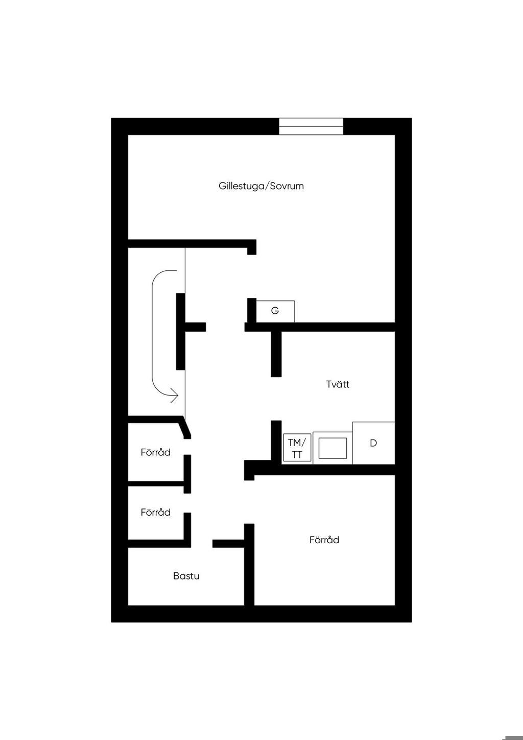 Planlösning Källarplan