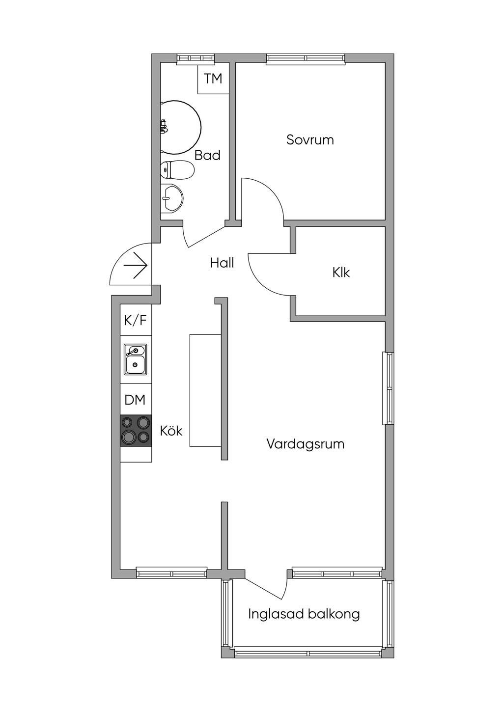 Planlösning