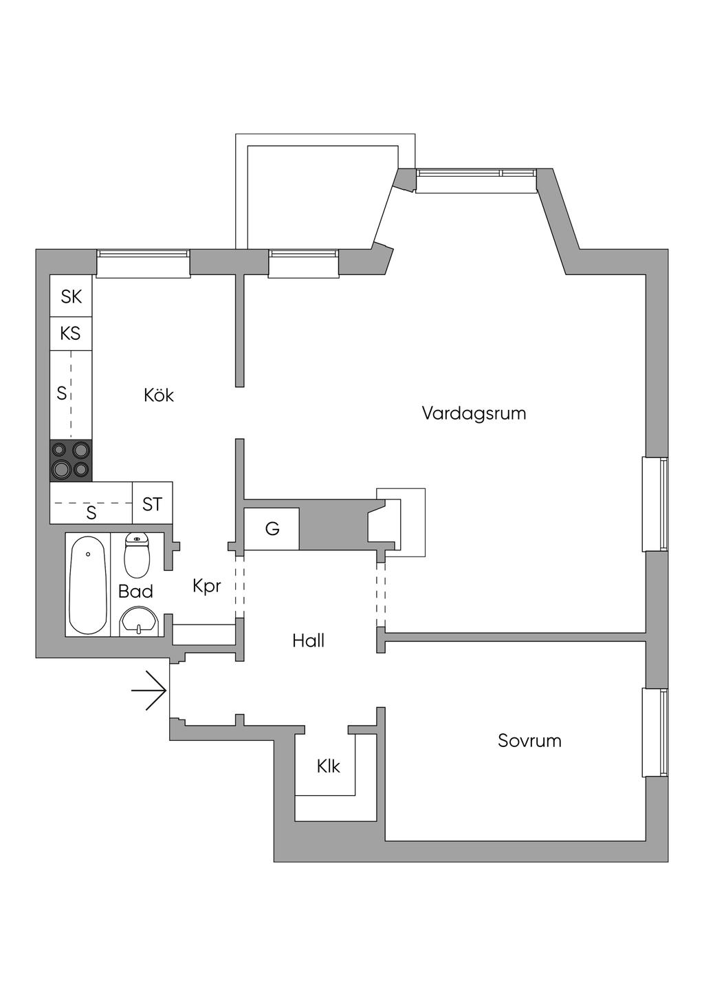 Planlösning