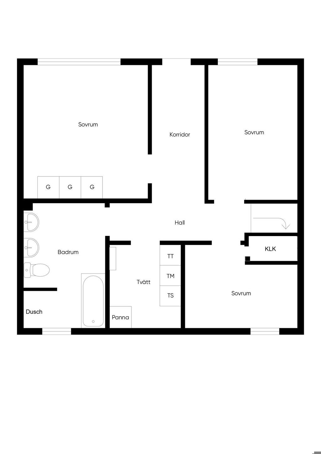 Suterrängplan