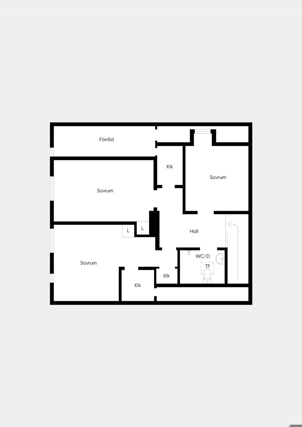 Övre plan.