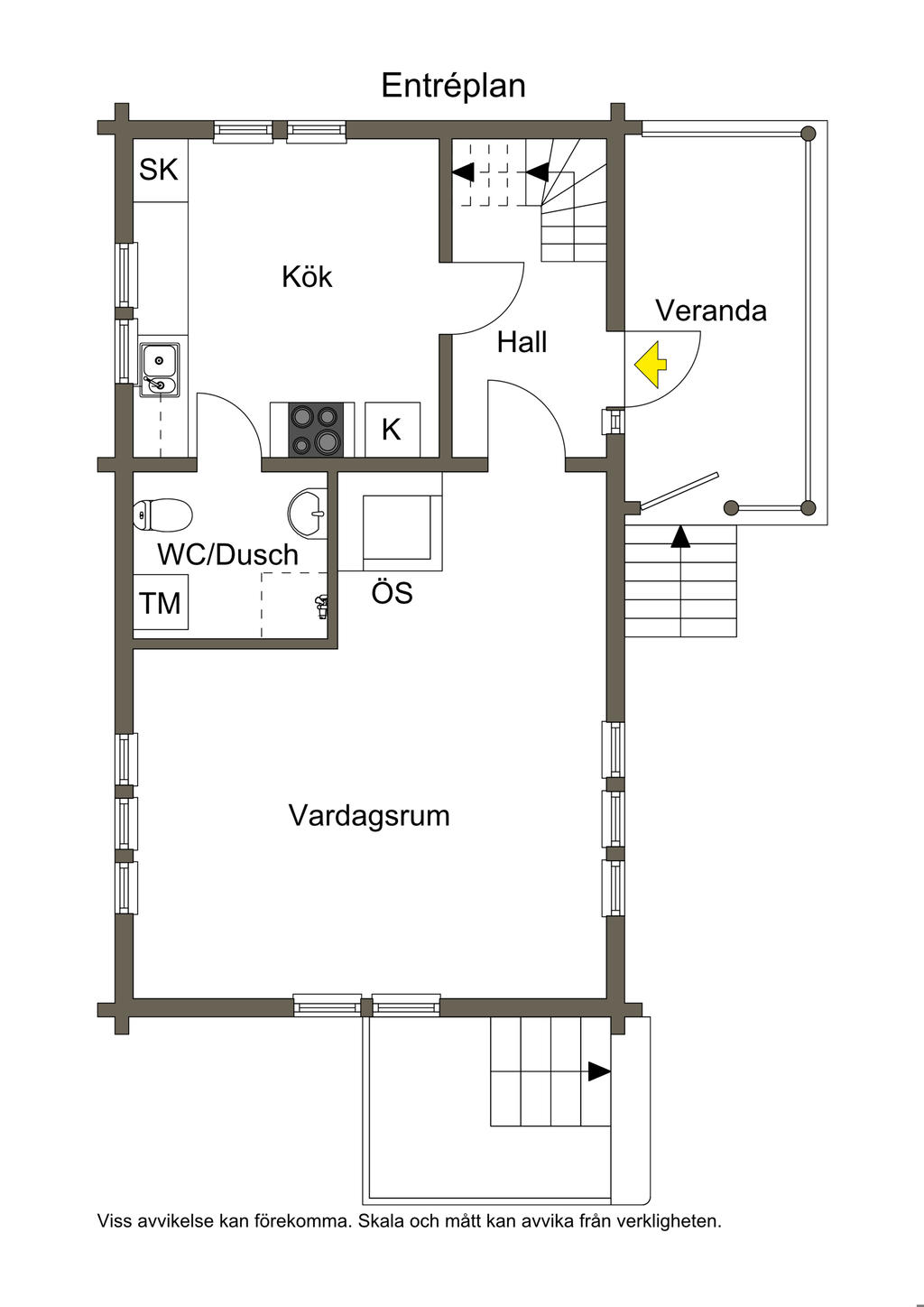 Planlösning Entréplan