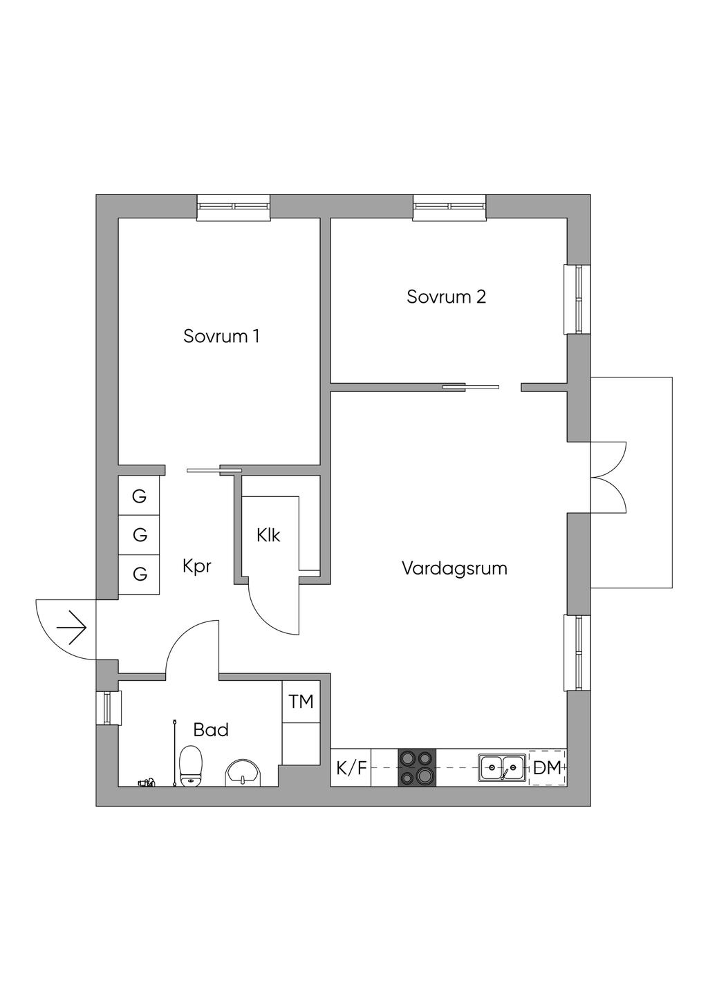 Planlösning