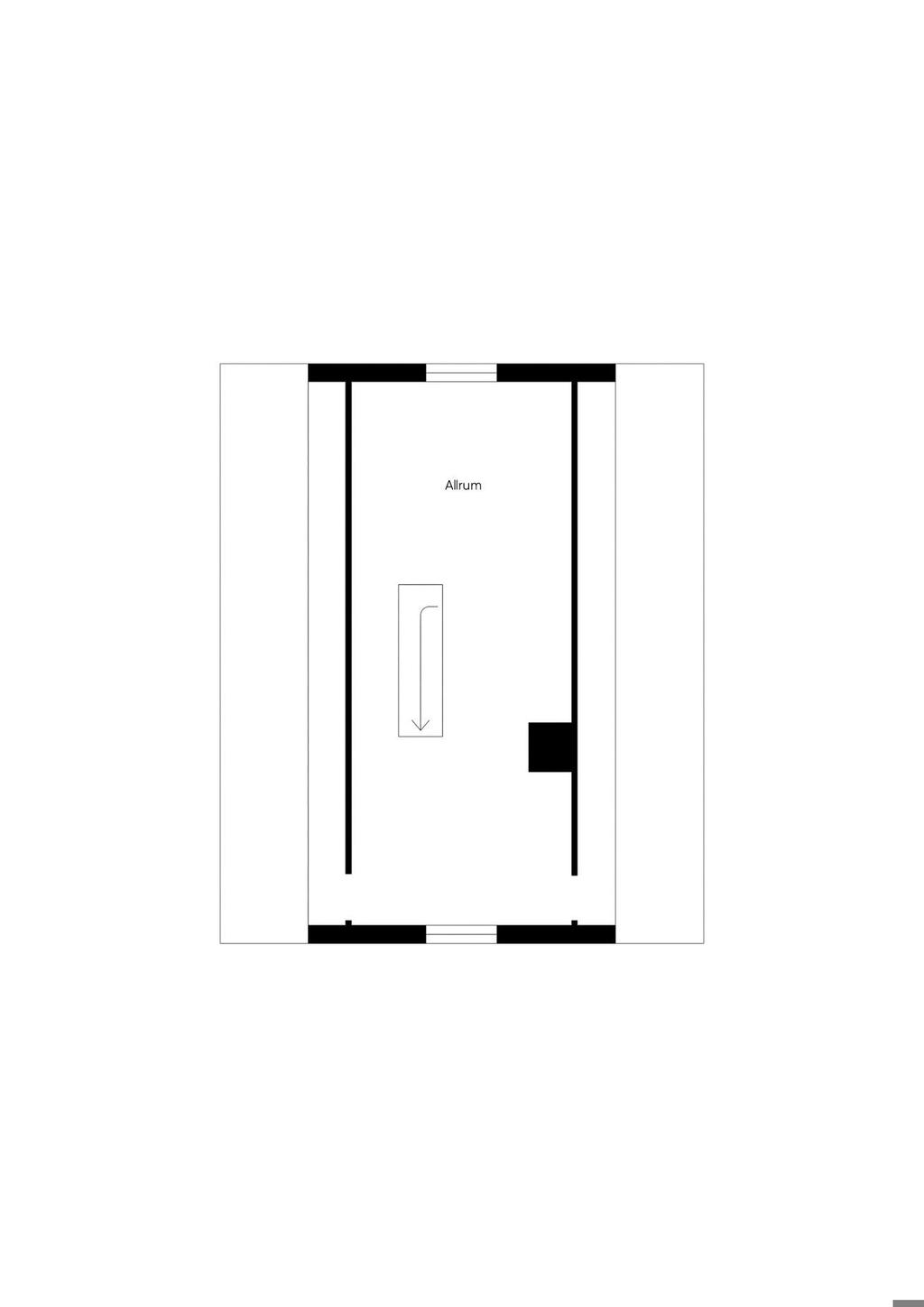 Planlösning ovanvåning